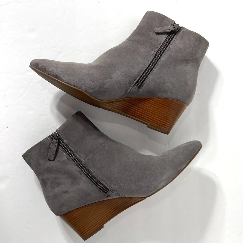 Cole Haan Eneida Wedge Bootie Ankle Boot Size 8.5B - Picture 6 of 12